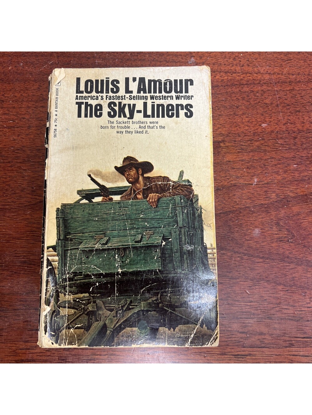 The Sky-Liners - Louis L'amour - Bantam Books Paperback